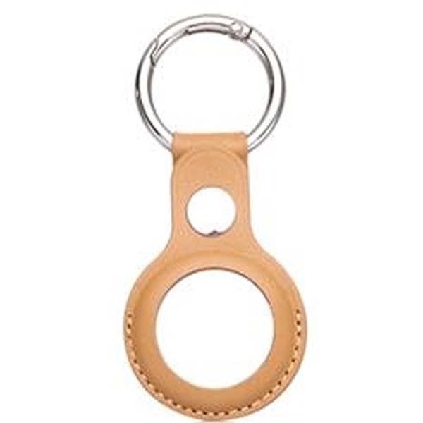 Leather Airtags Keychain Protective Cover 4