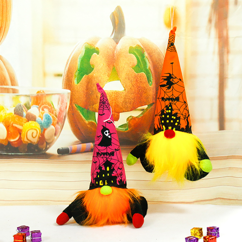 Halloween Knitted Dwarf Doll With LED 2
