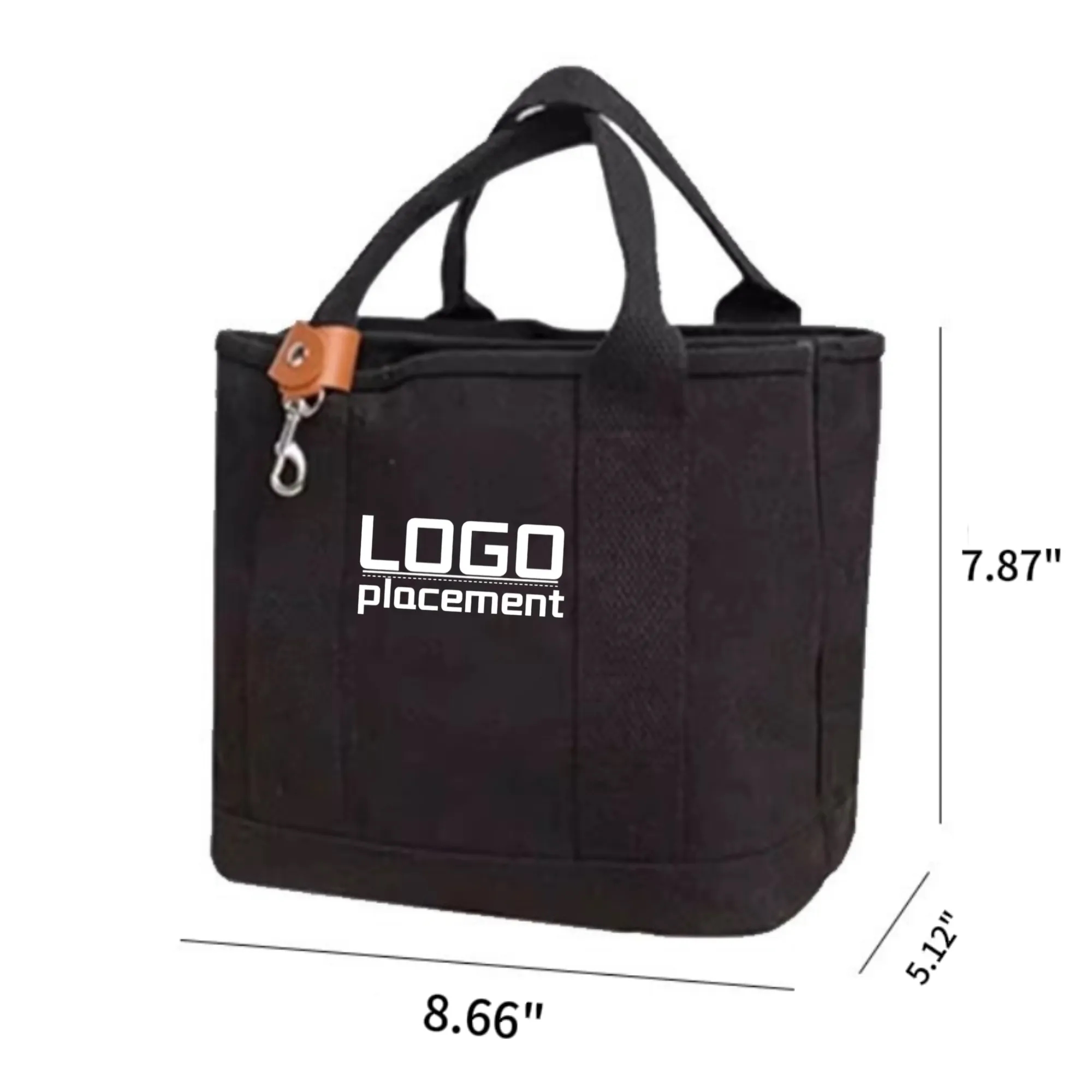 Large-Capacity Canvas Lunch Bag 3