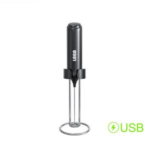 Rechargeable Electric Coffee Mixer Egg Whisk With Stand 10