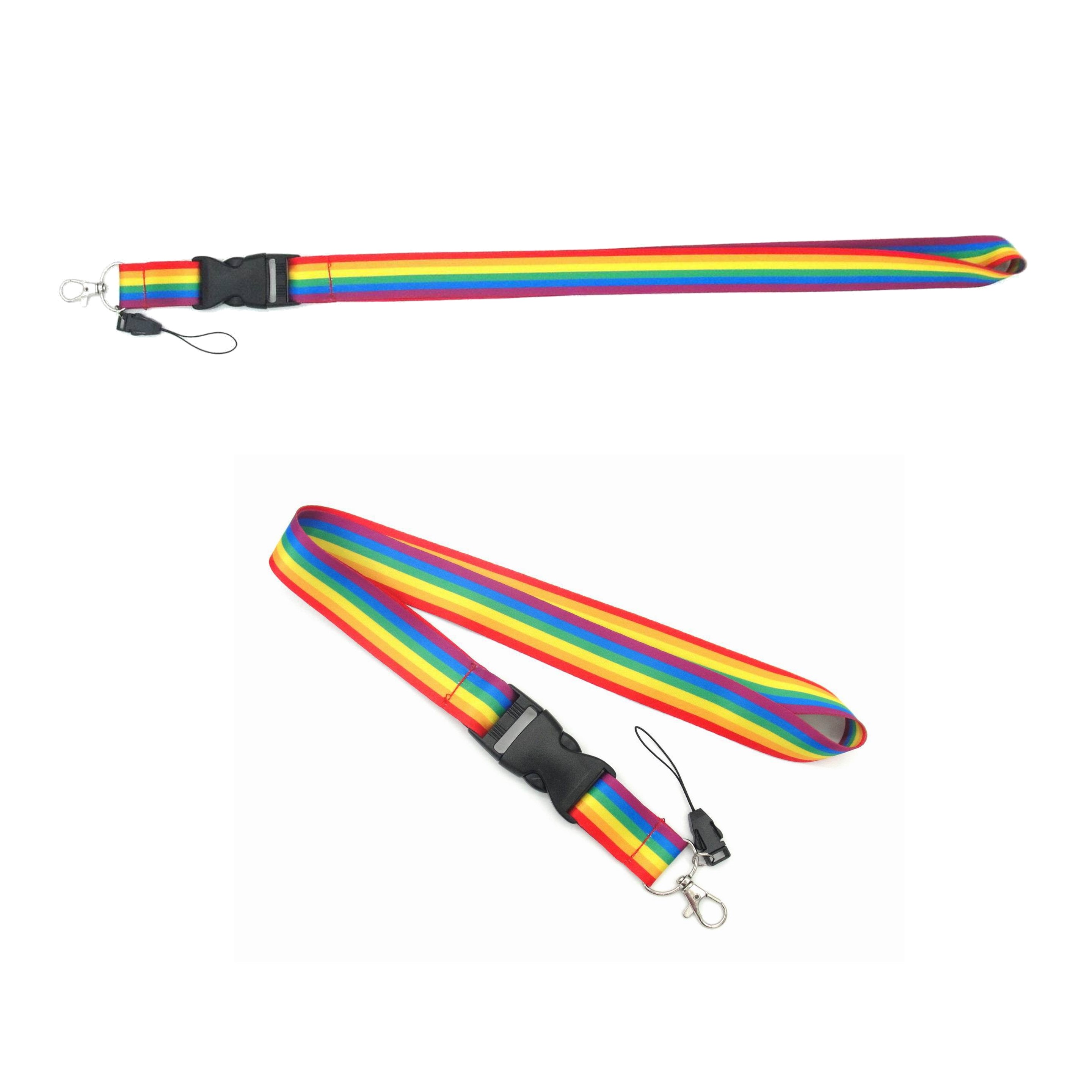 Pride Rainbow Lanyard 3