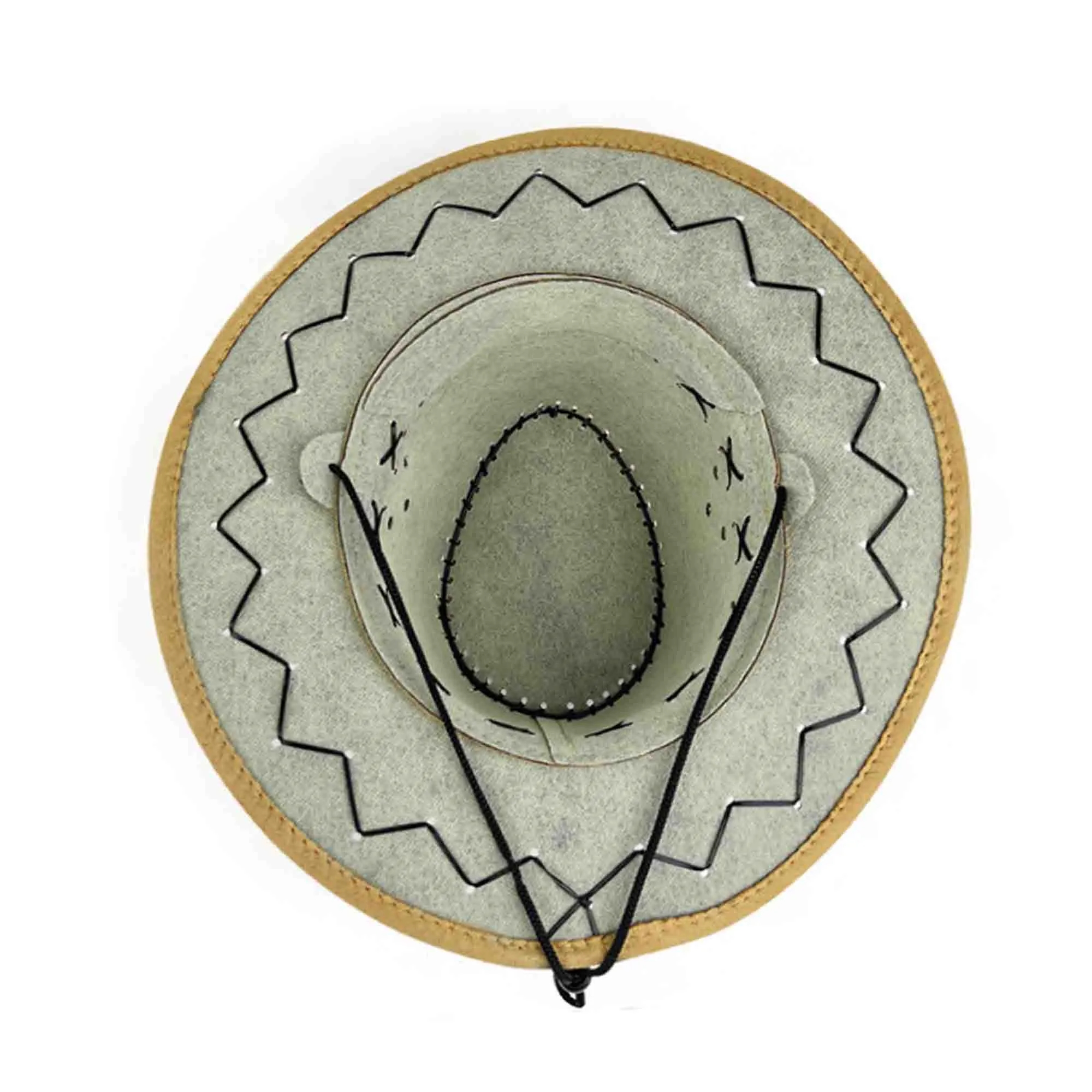Western Cowboy Hat Costume with Bandana 1