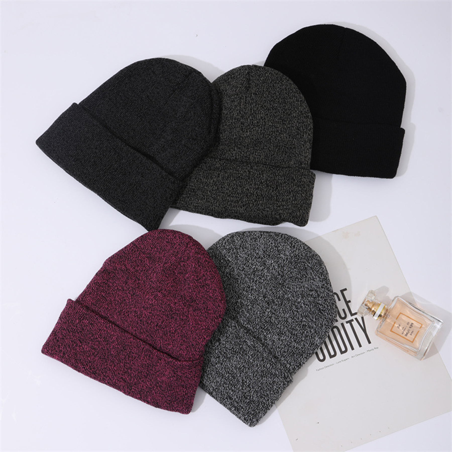 Beanie Hat Scarf and Glove Set 3