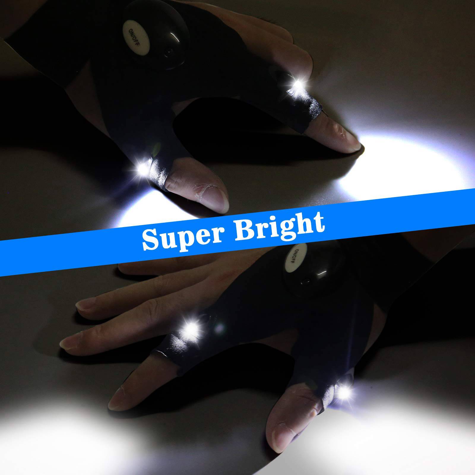 LED Luminous Night Emergency Repair Lighting Gloves 4
