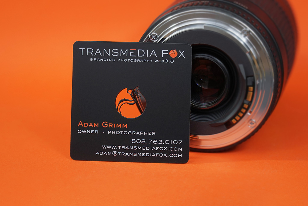 Square Metal Business Cards 12