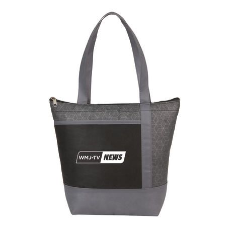 Chrome Non-Woven 9 Can Lunch Cooler 52
