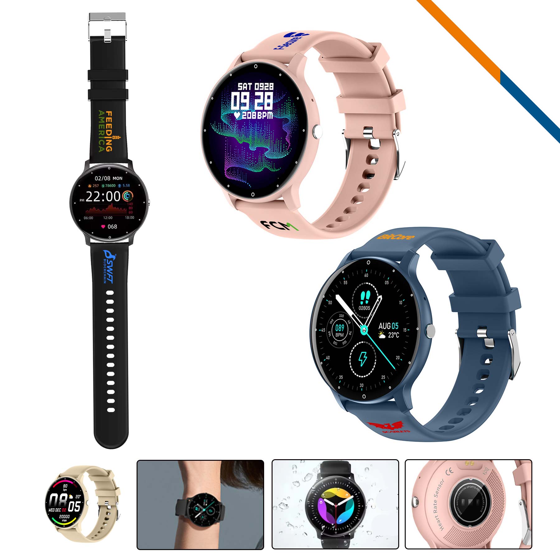 Edgar Fitness Tracker Smart Watch 3