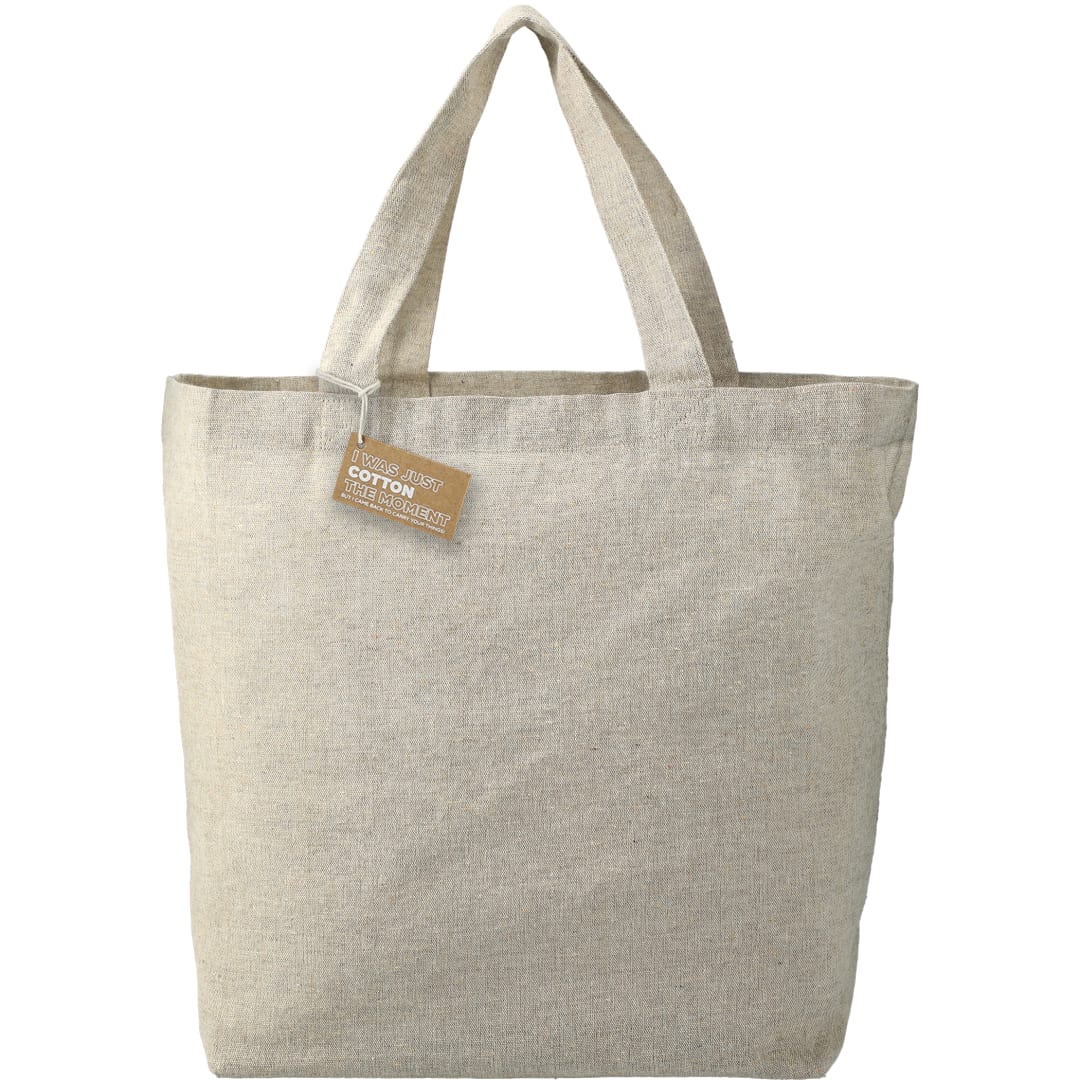 Recycled 5oz Cotton Twill Grocery Tote 112
