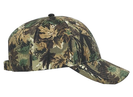 OTTO CAP® Camouflage 6 Panel Low Profile Baseball Cap 15
