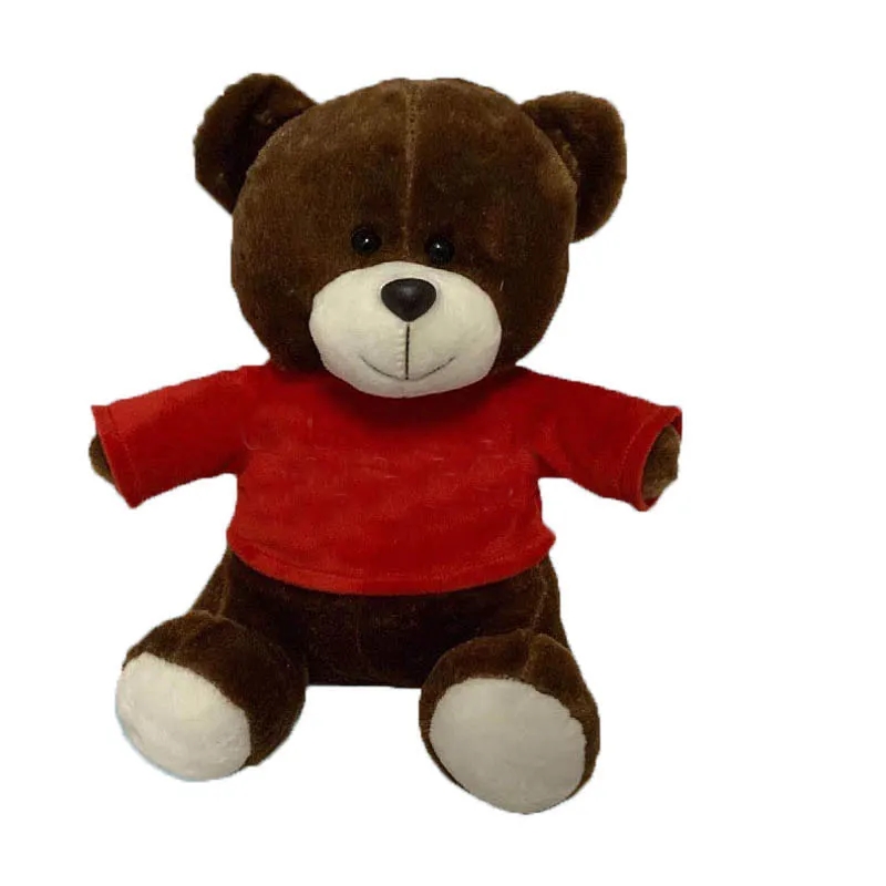 10" Classic Stuffed Doll Bear Toy With Customized Printing T 5