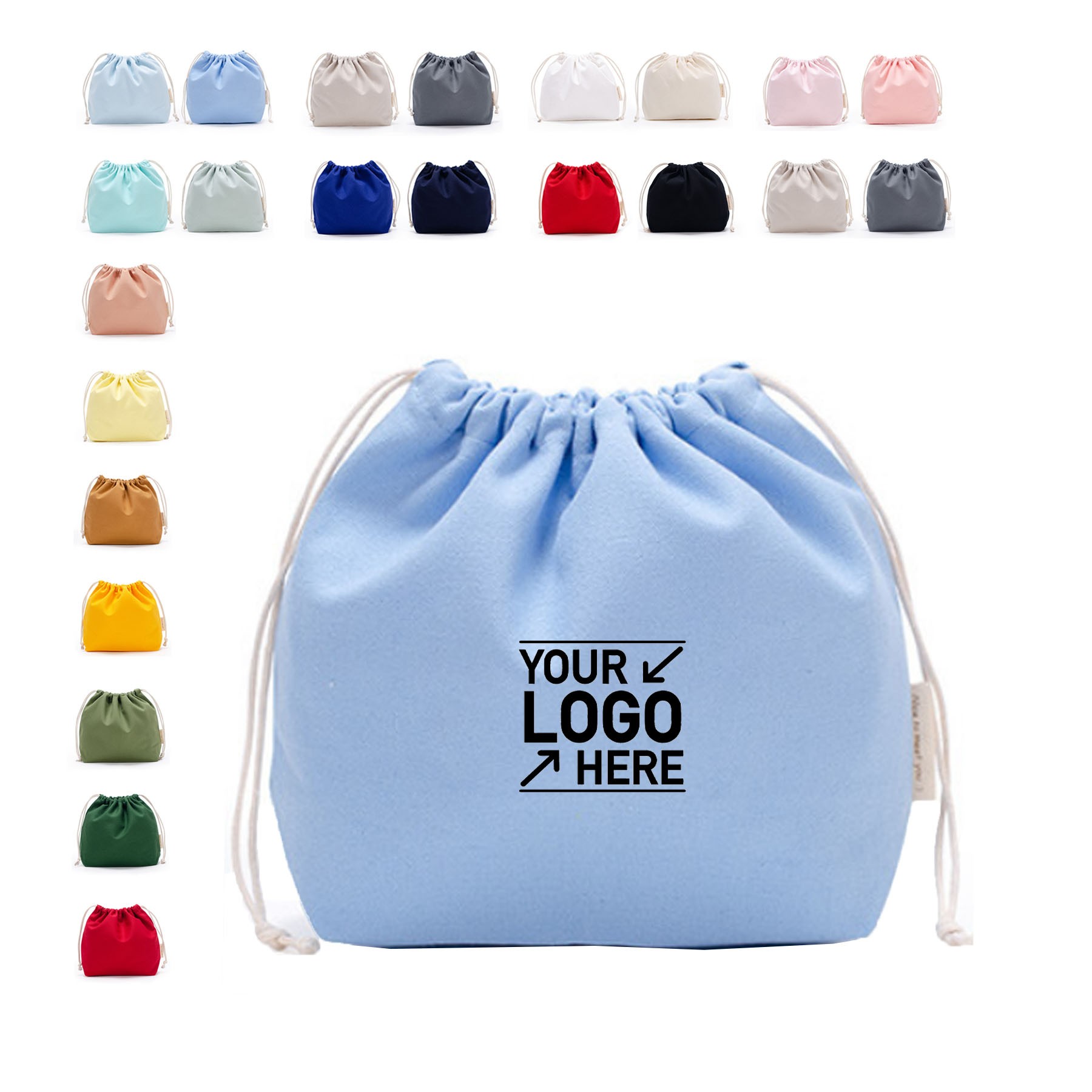 Canvas Drawstring Storage Bag