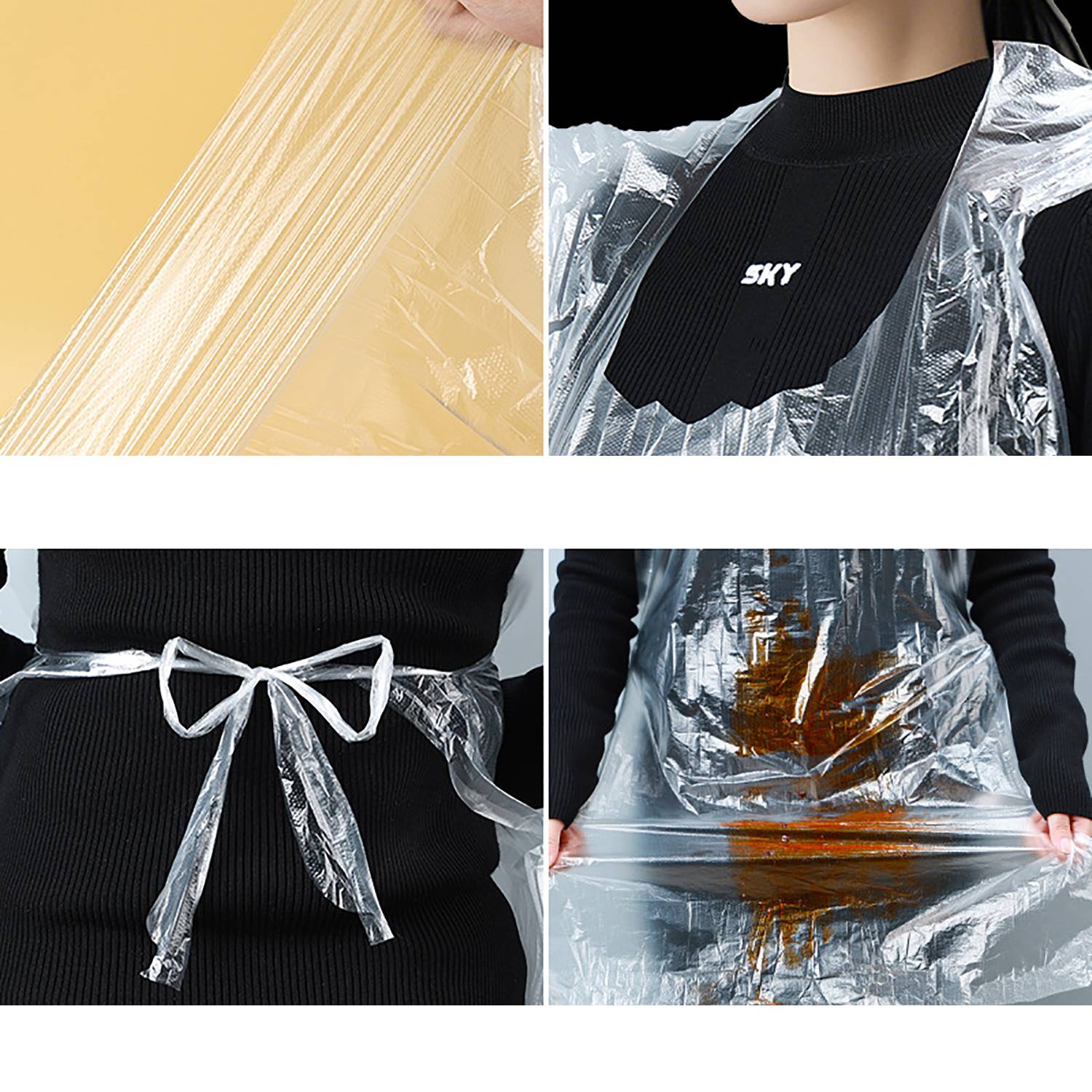 Transparent Disposable Apron 4