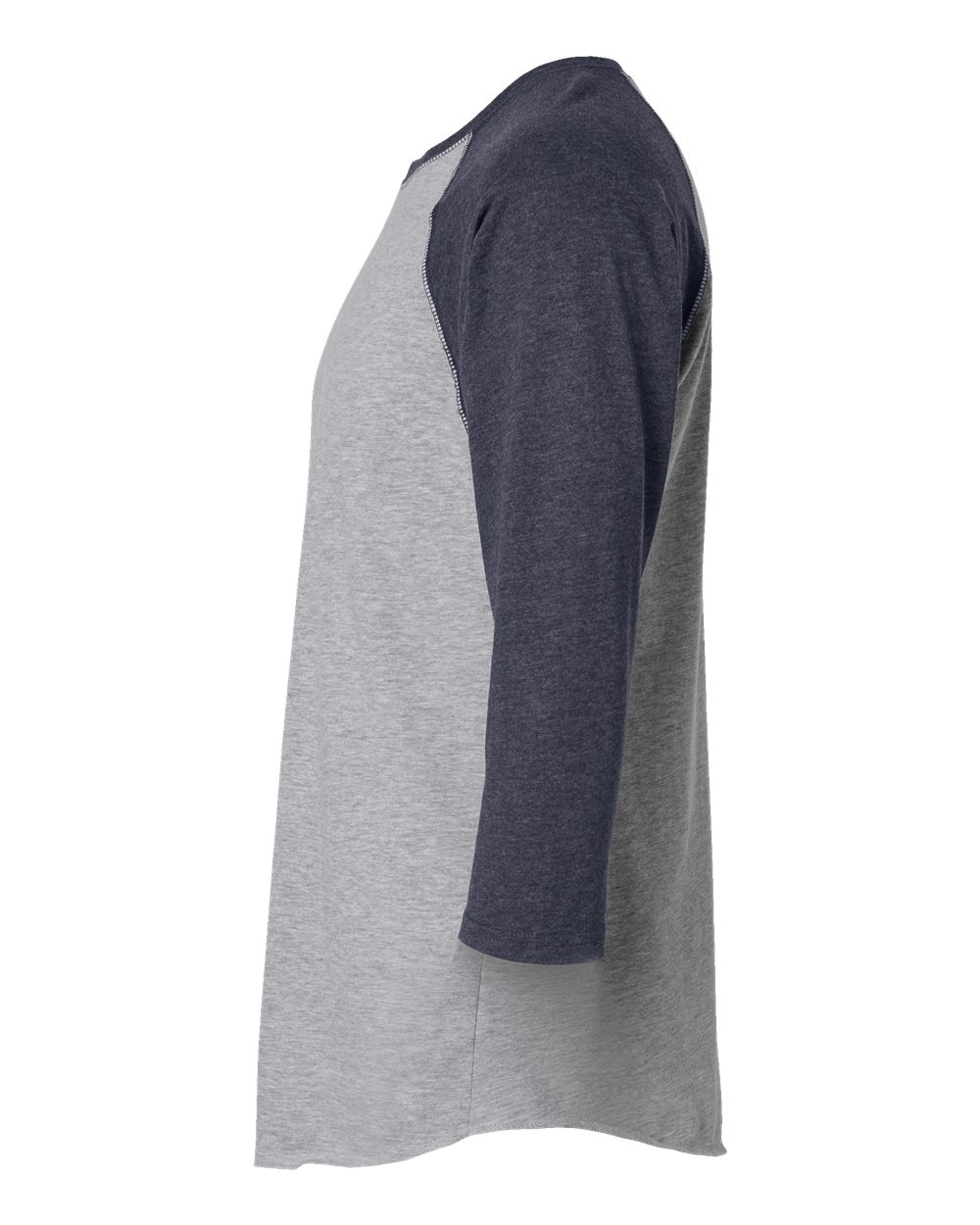 Unisex Baseball Fine Jersey Three-Quarter Sleeve Tee - 6930 18