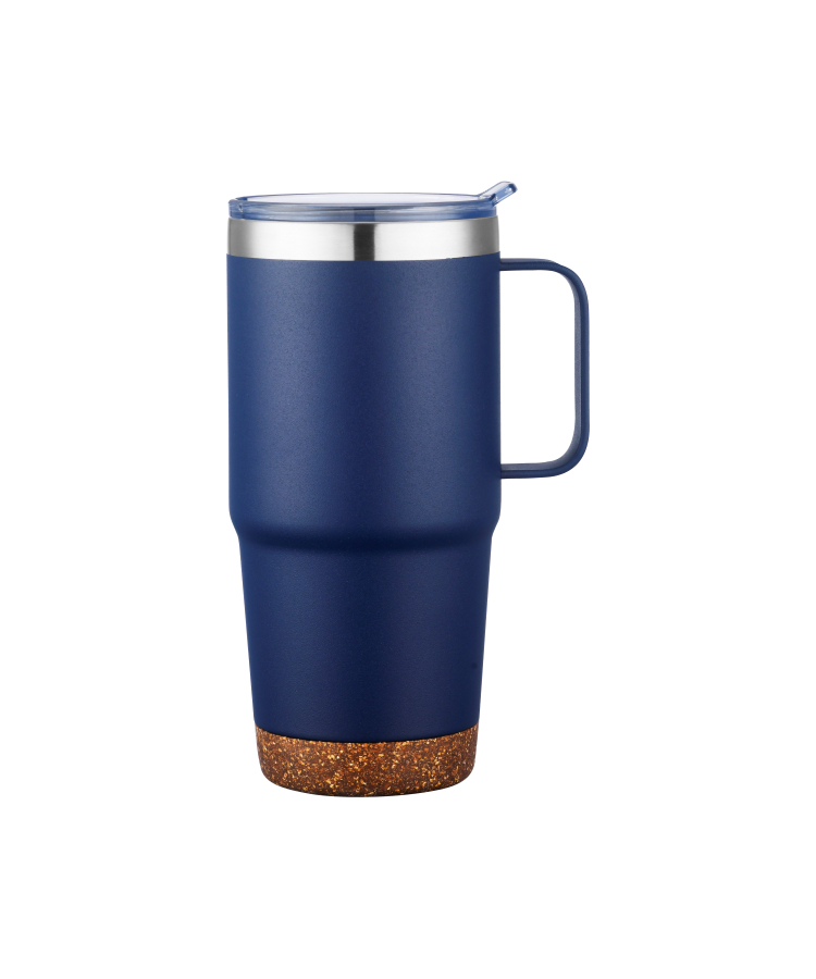 Union Printed - 24oz Travel Mug w/ Cork Bottom - Full Color 3