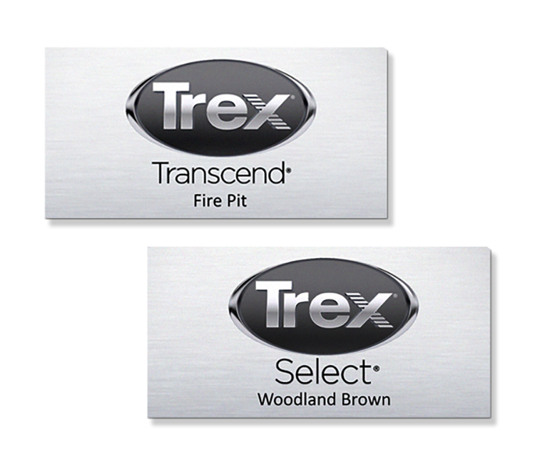 Full color/industrial metal plates 12-15 sq" 5