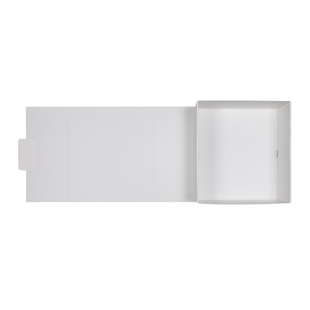 Large White Kraft Premium Vesta Gift Box w/ Matte Gravure Anti-Rub Varnish, custom paper bag with logo imprint 11