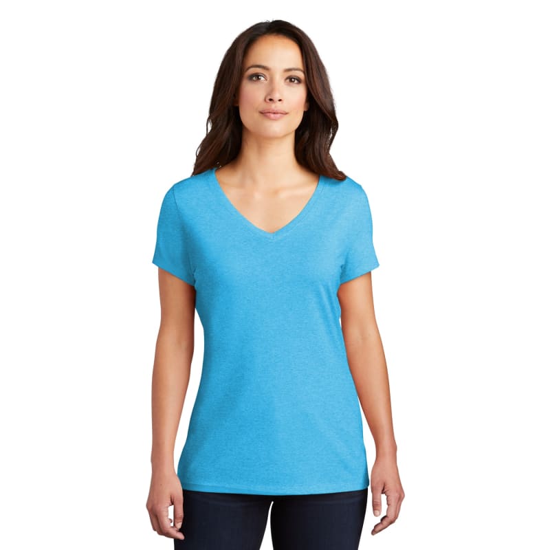 District Women's Perfect Tri V-Neck Tee. 60
