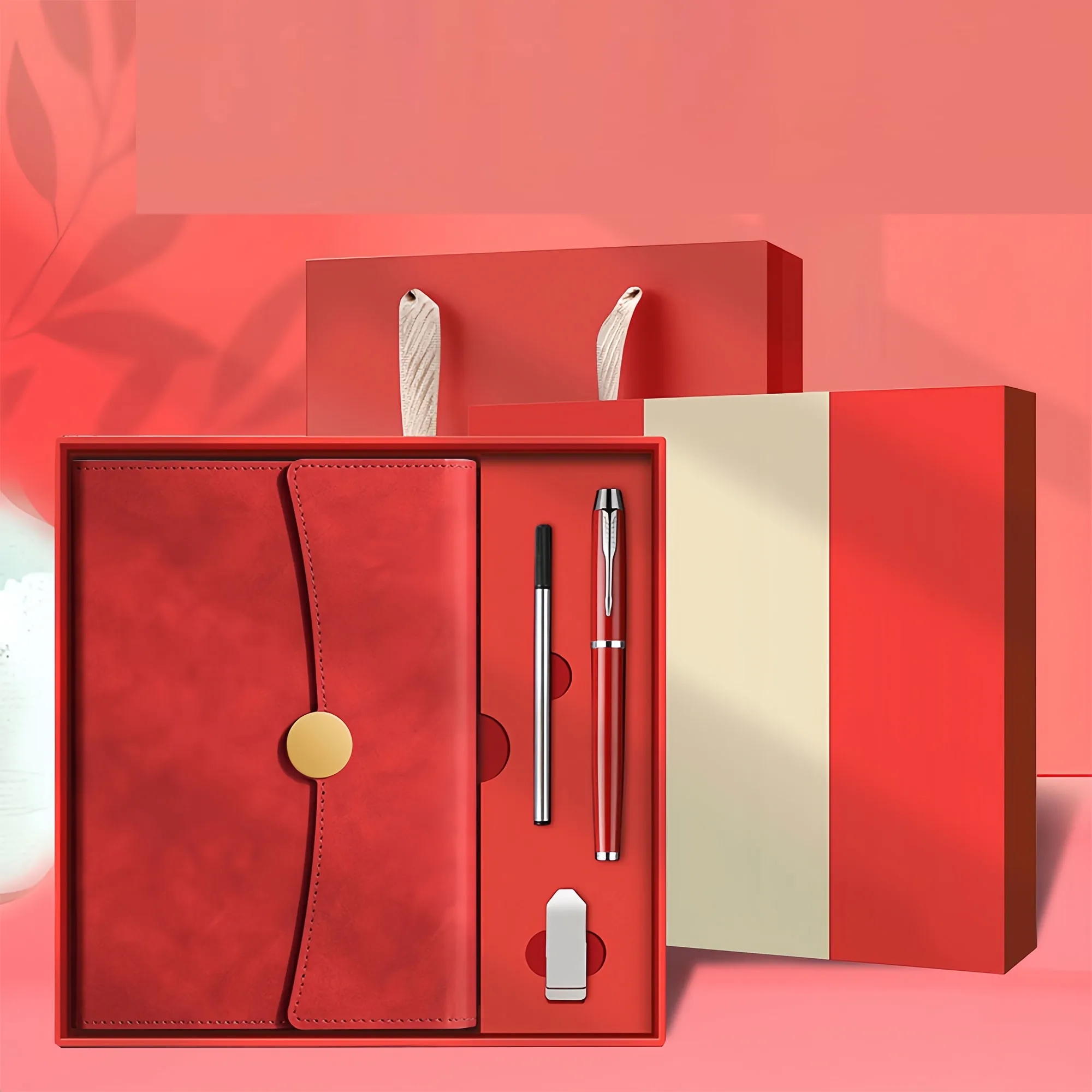 Elegant Custom A5 Notebook Corporate Gift Set 3