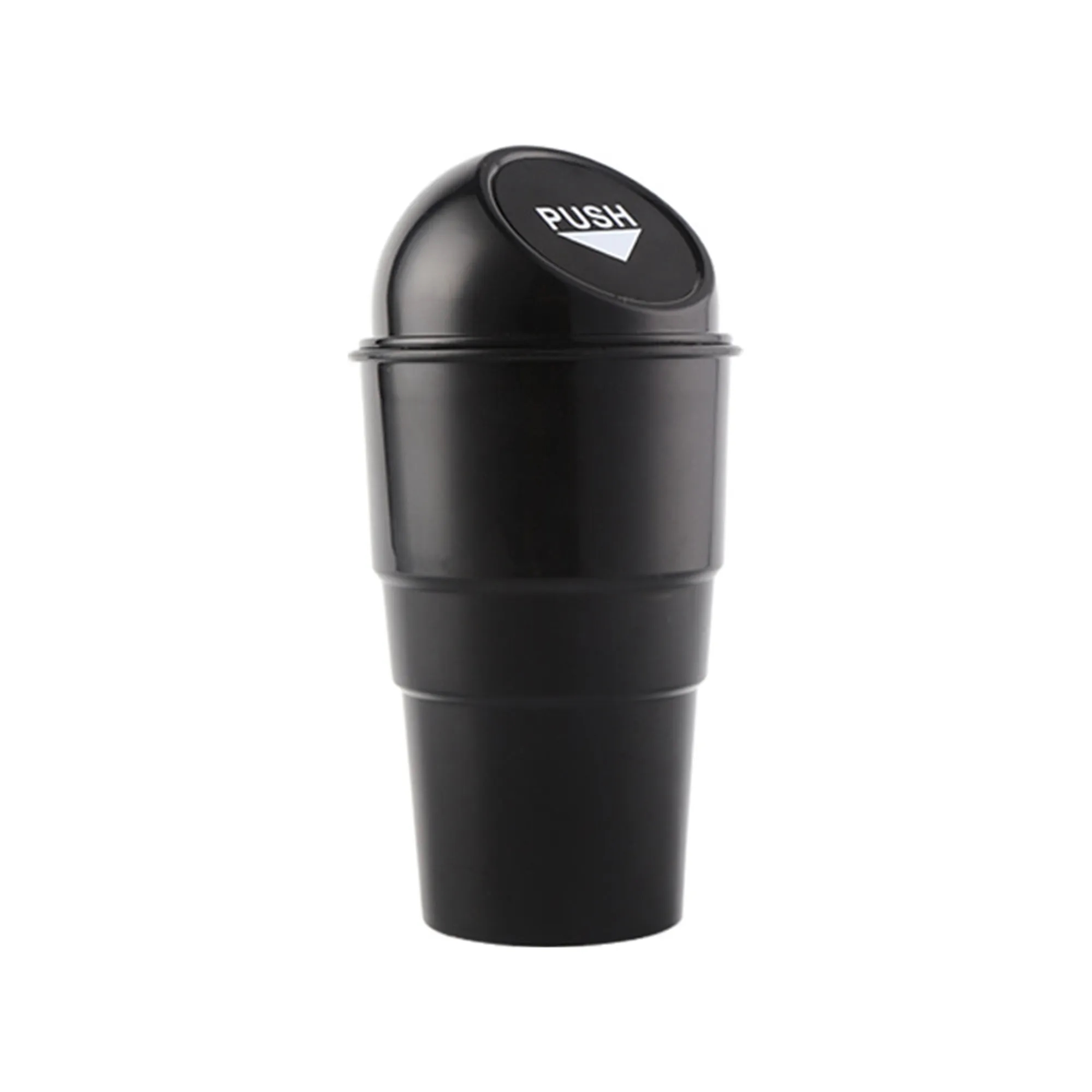 Leakproof Car Trash Can Compact Cup Holder 2