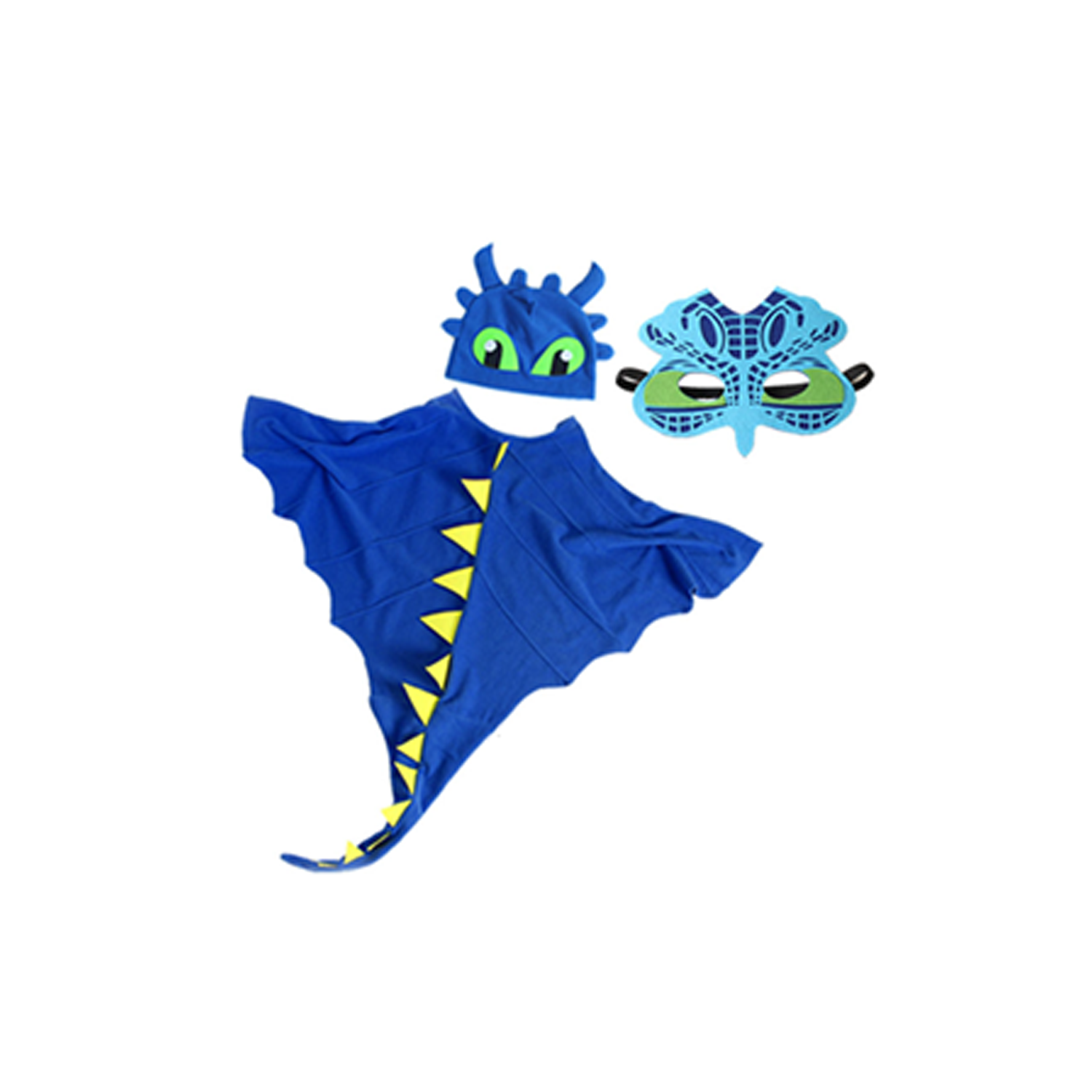 Children Dinosaur Cloak,Hat And Mask Set 7
