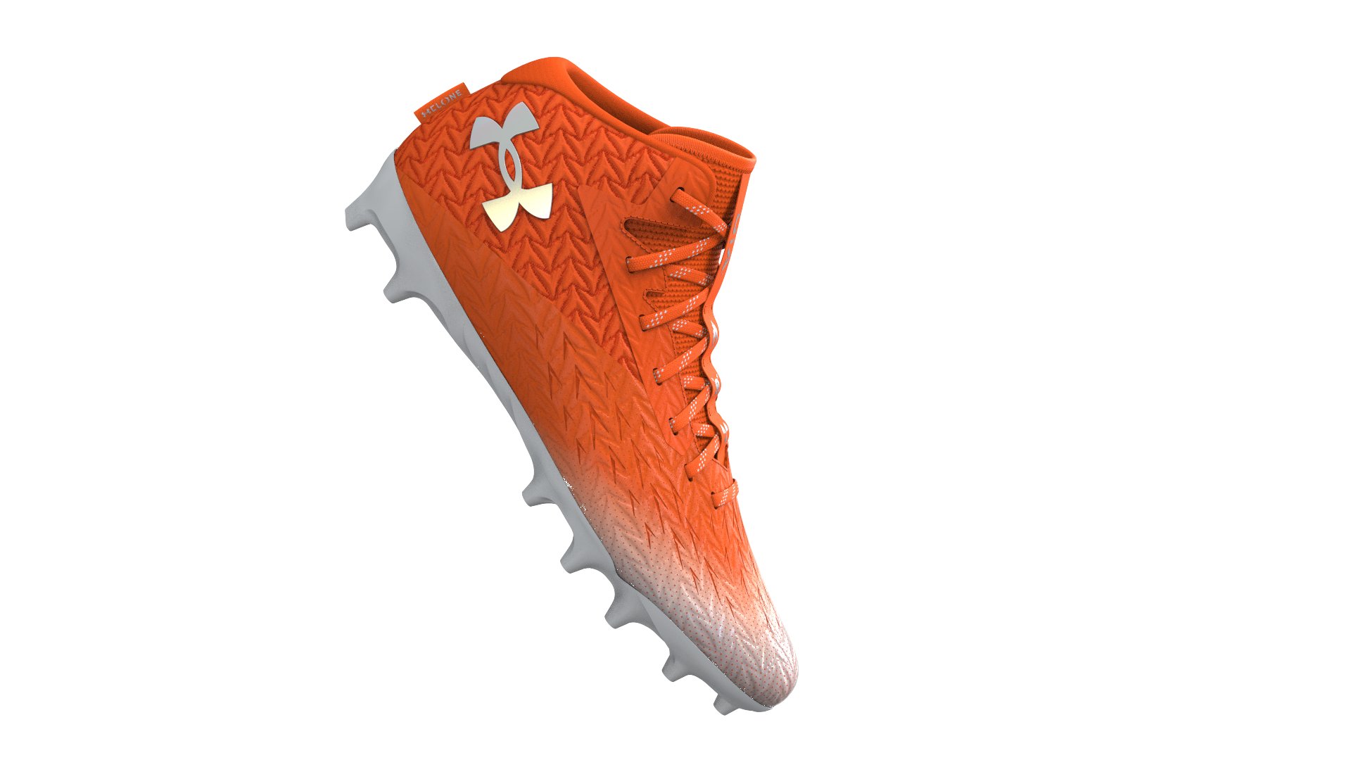 Men's UA Spotlight 4 MC Mid Football Cleats 2