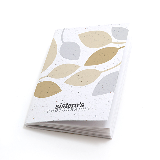 Modern Leaves Personalized Plantable Pocket Notebooks 1