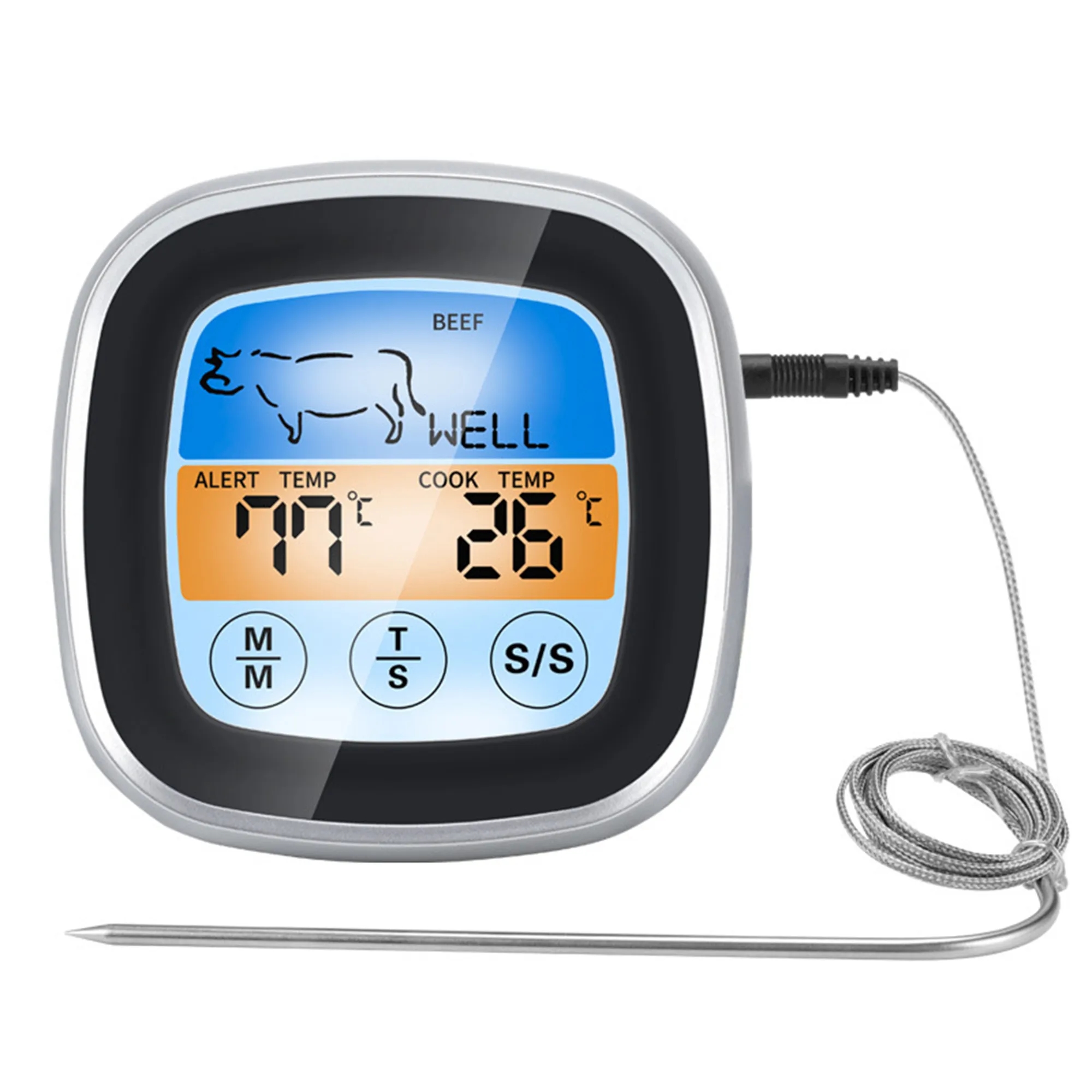 Digital Meat Thermometer for Cooking and Grilling