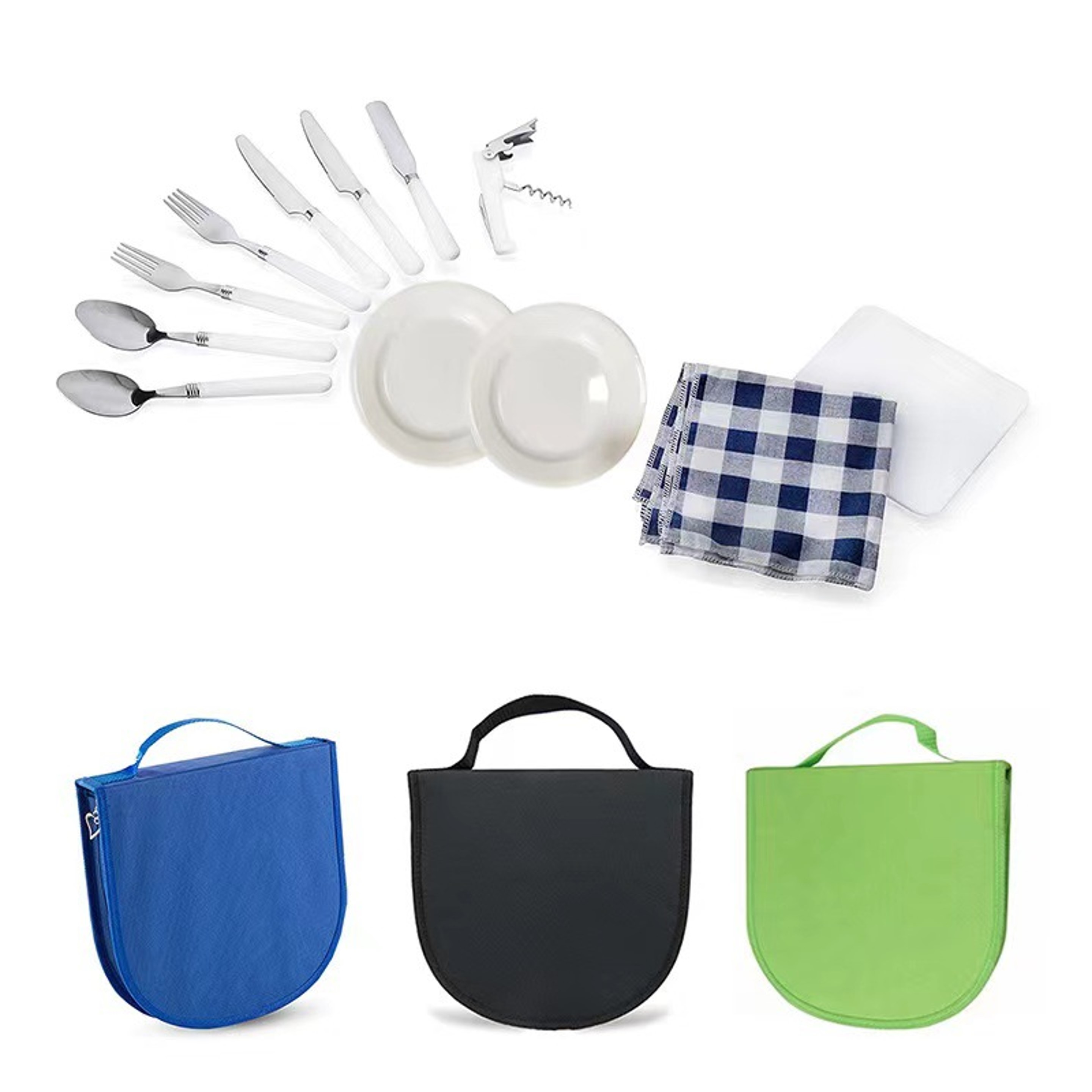 Portable Picnic Cutlery Set (direct import) 3