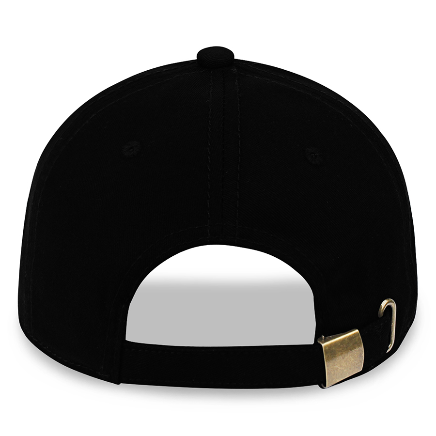 Stock Solid Color Cotton 6-Panel Baseball Cap w/ Metal Tuck 32