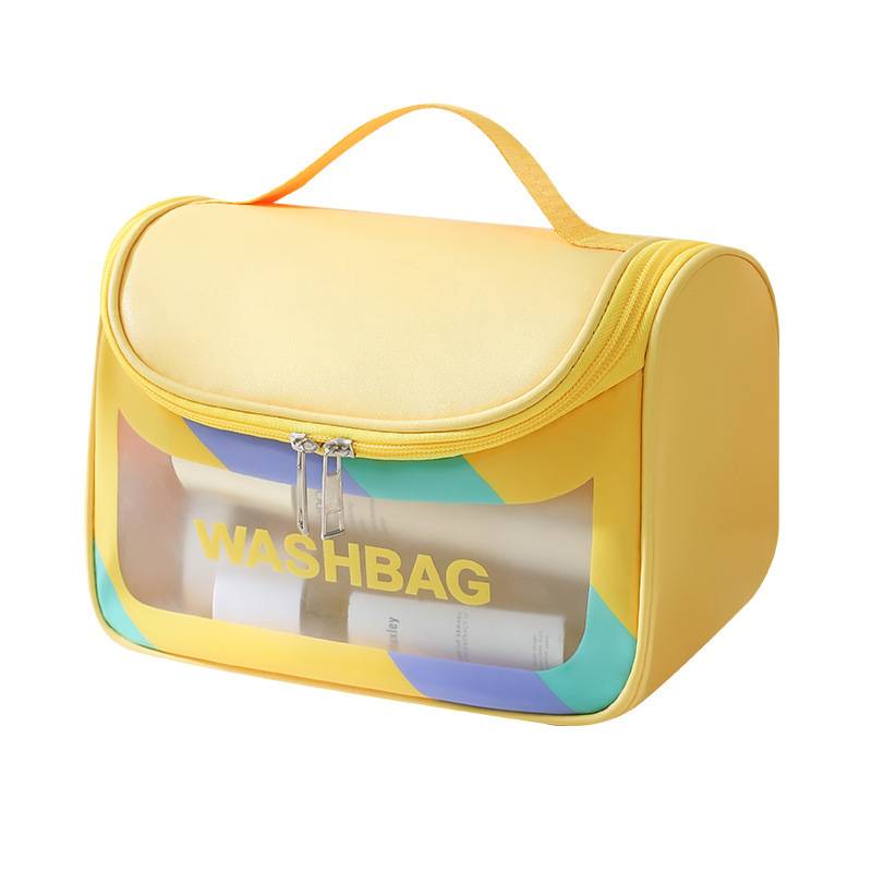 PVC/Pu Leather Clear Cosmetic Travel Bag 6
