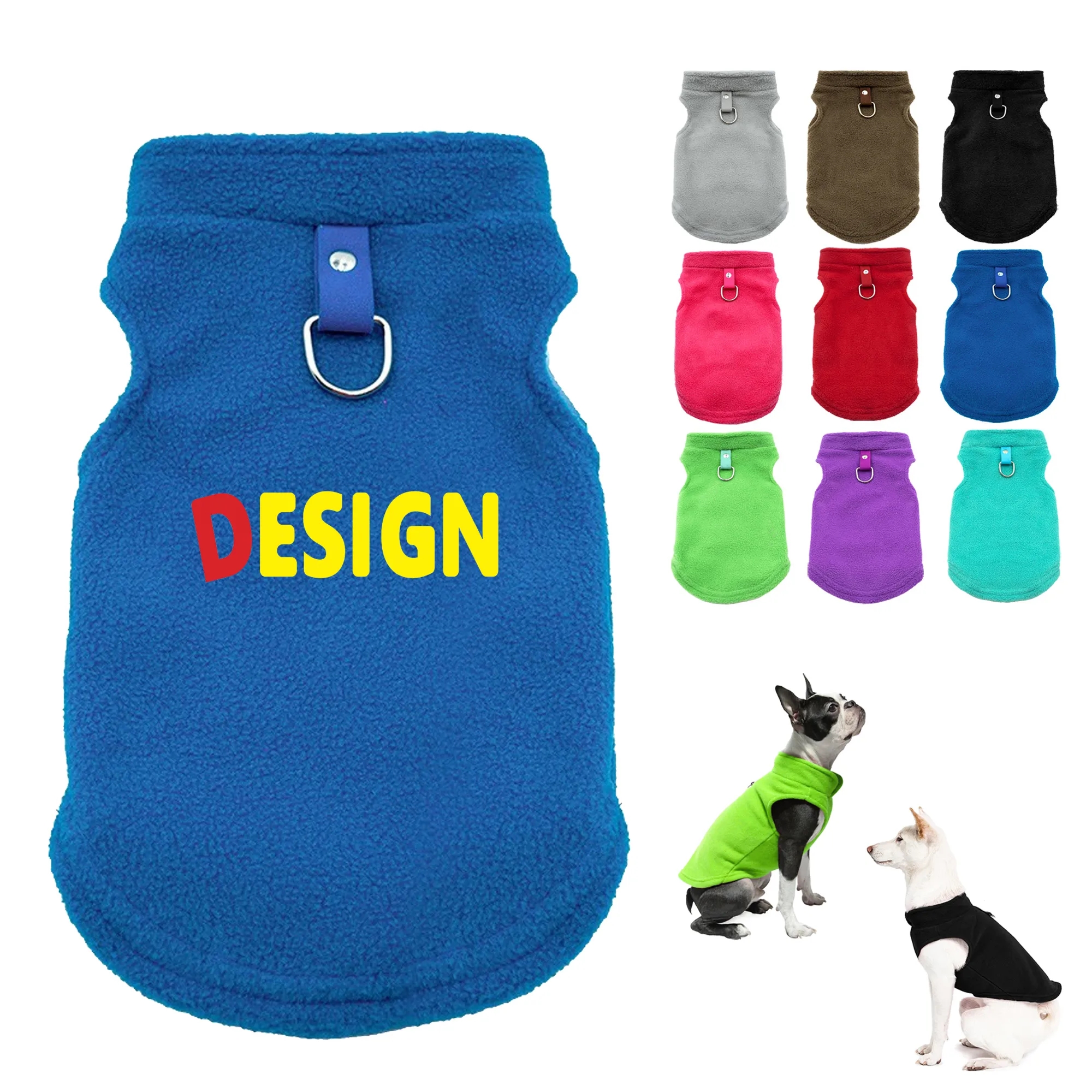 Warm Pullover Dog Clothes Pet Sweater Vest 3