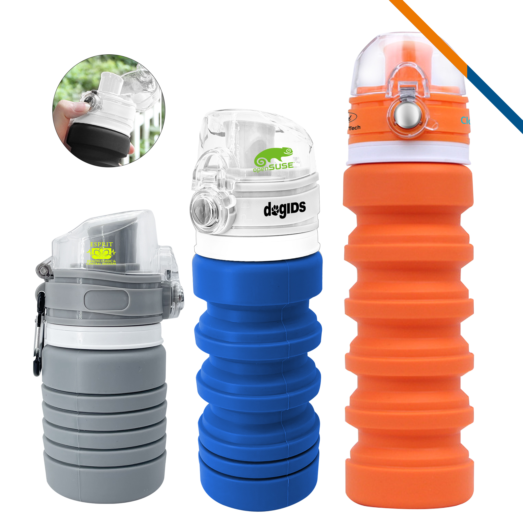 Jelly Collapsible Water Bottle 4