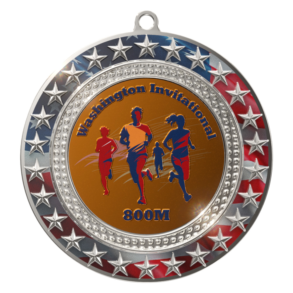 Express Vibraprint® Patriotic Insert Medallion 3