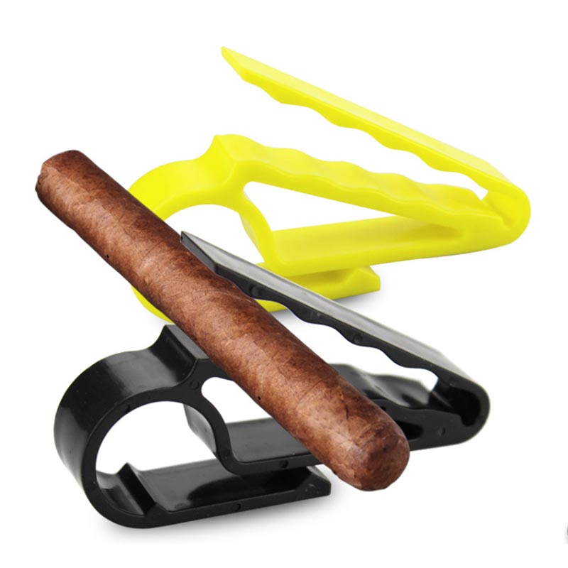 Golfer Cigar Holder Grip Clip 2