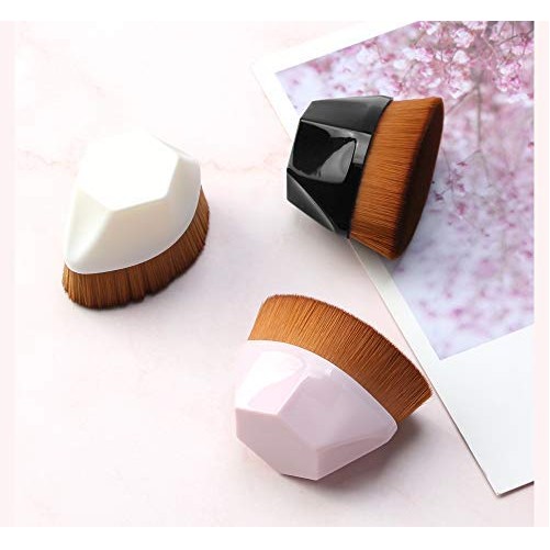 Portable Foundation Makeup Brush W/ Plastic Box 6