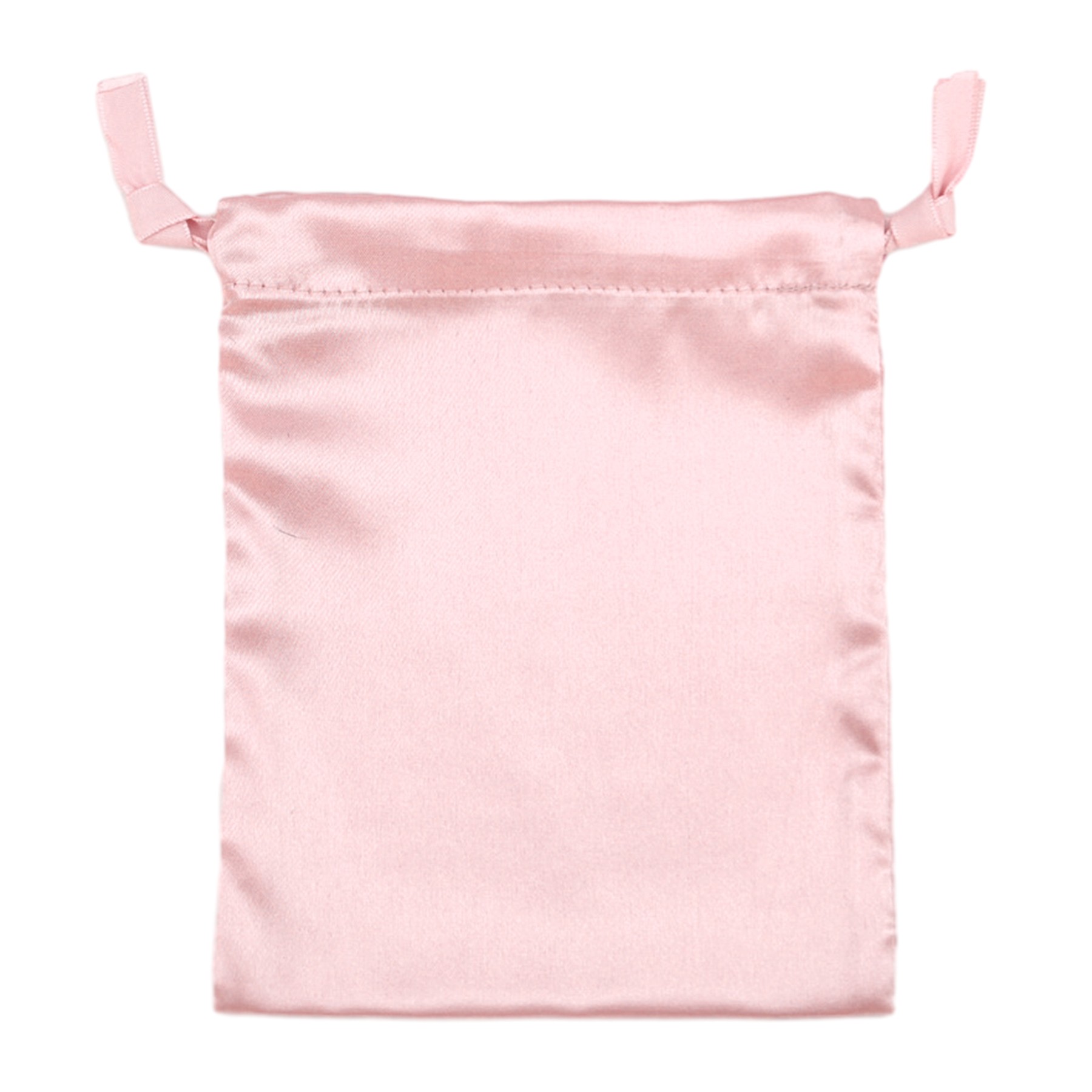 Satin Drawstring Bag For Packaging Wig 4