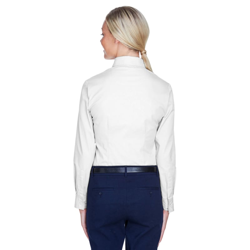 UltraClub Ladies' Whisper Twill 14