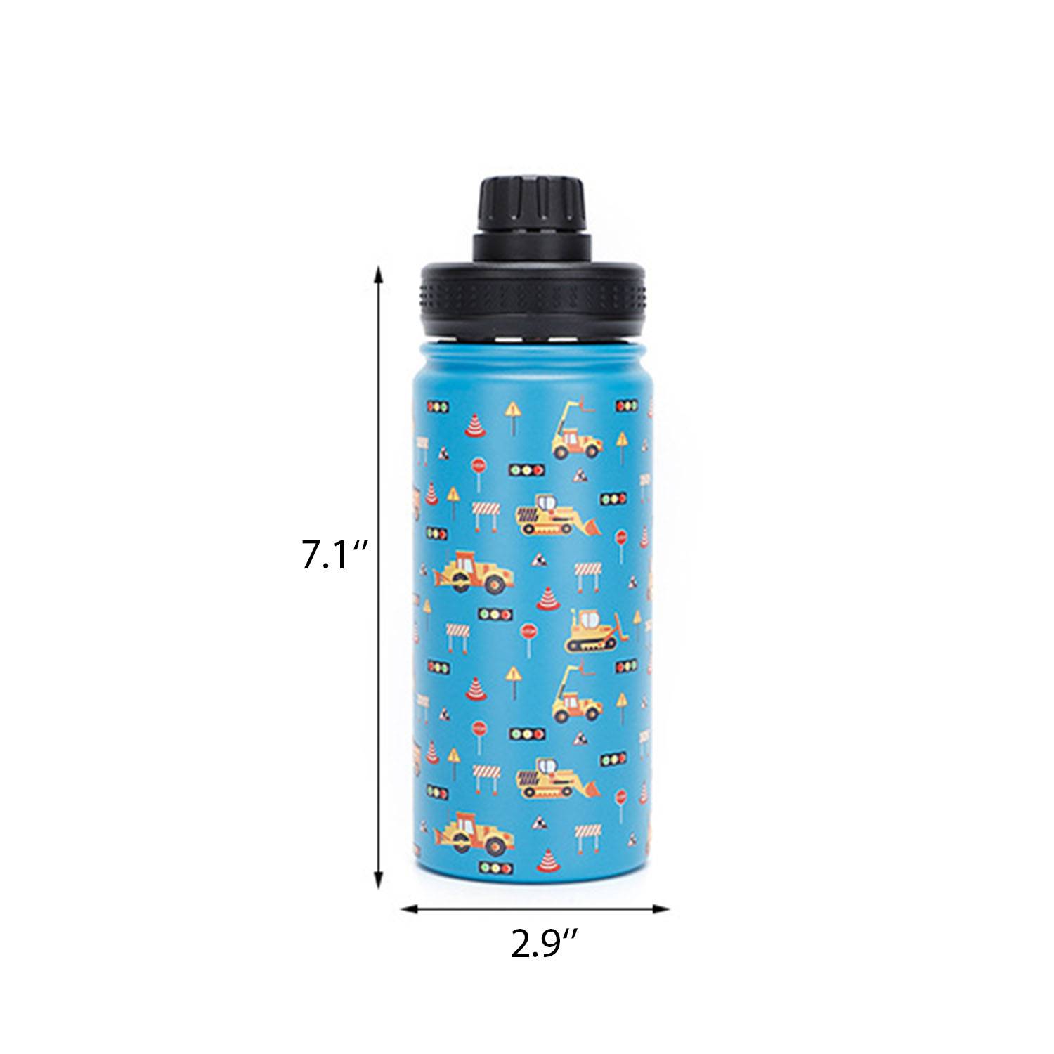 16oz Cartoon 304 stainless steel Water Bottle 2