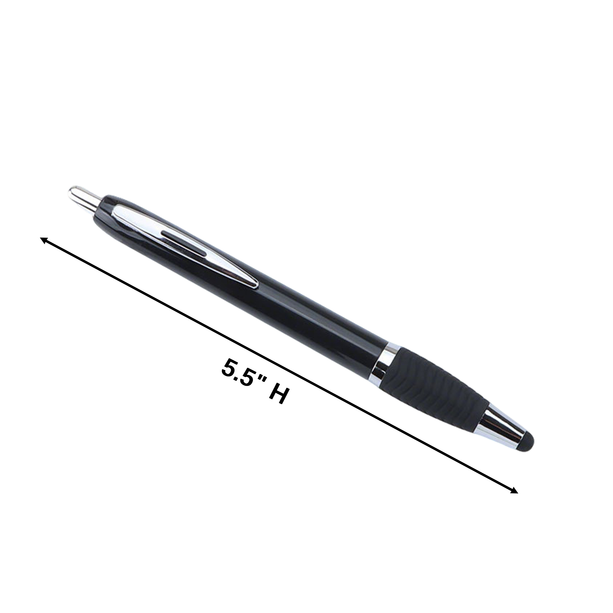 Retractable Banner Stylus Pen With ABS Barrel 5.5" 5