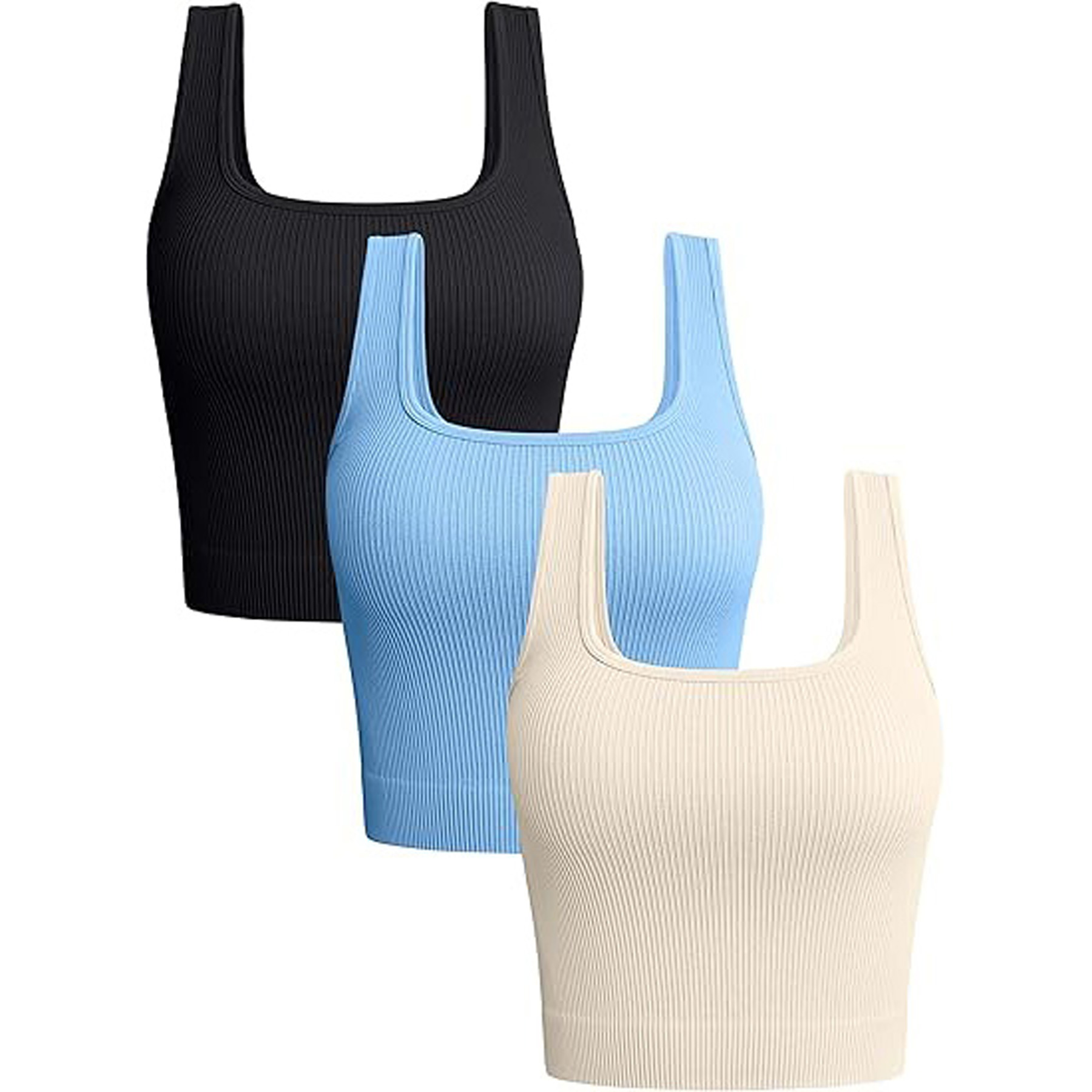 Women's Seamless Tank Tops 8