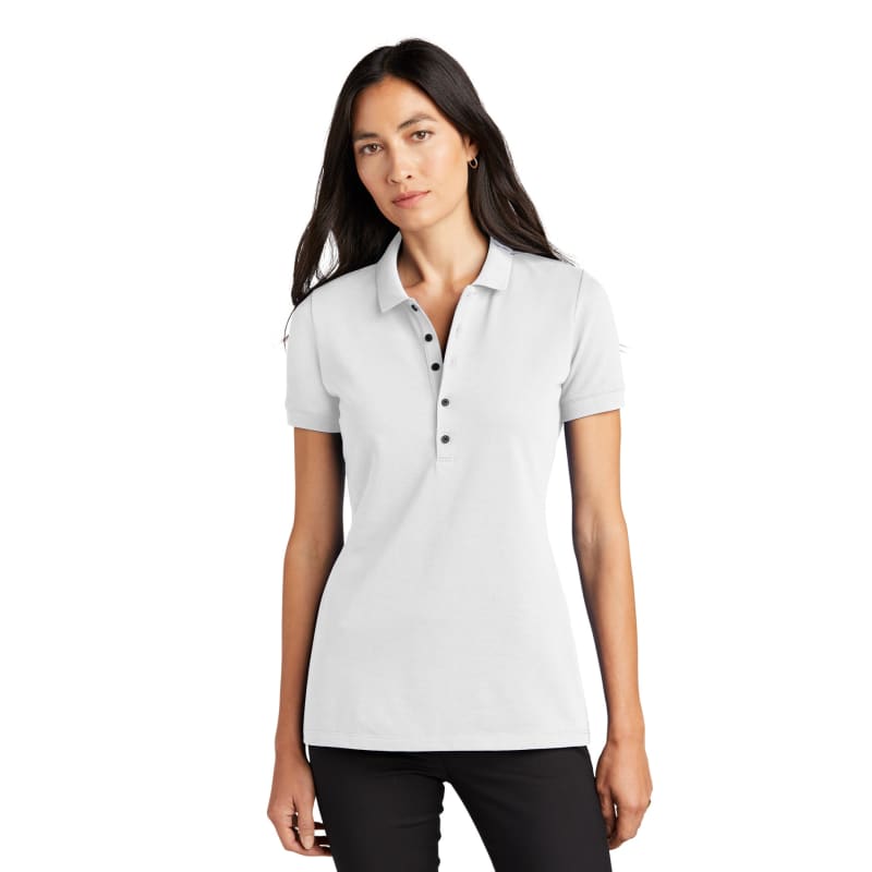 Mercer+Mettle Women's Stretch Heavyweight Pique Polo 17