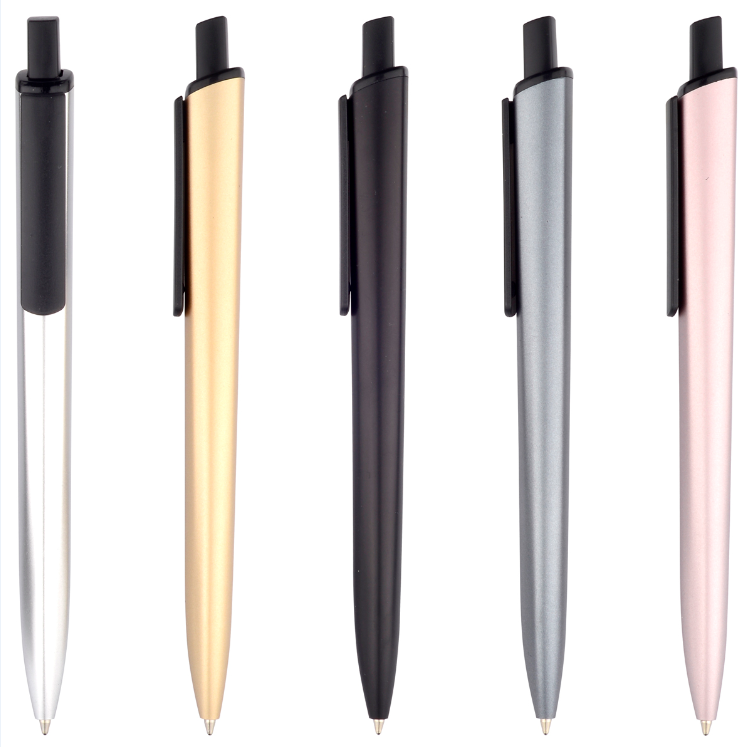 Metallic Surface Plastic Pen 3