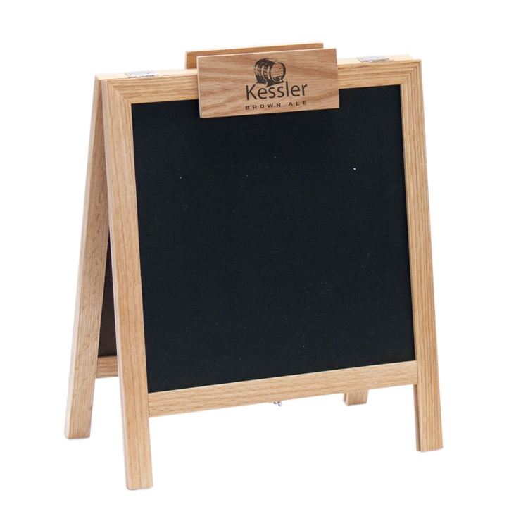 Countertop A-Frame Chalkboard with Header 10"W x 10"H