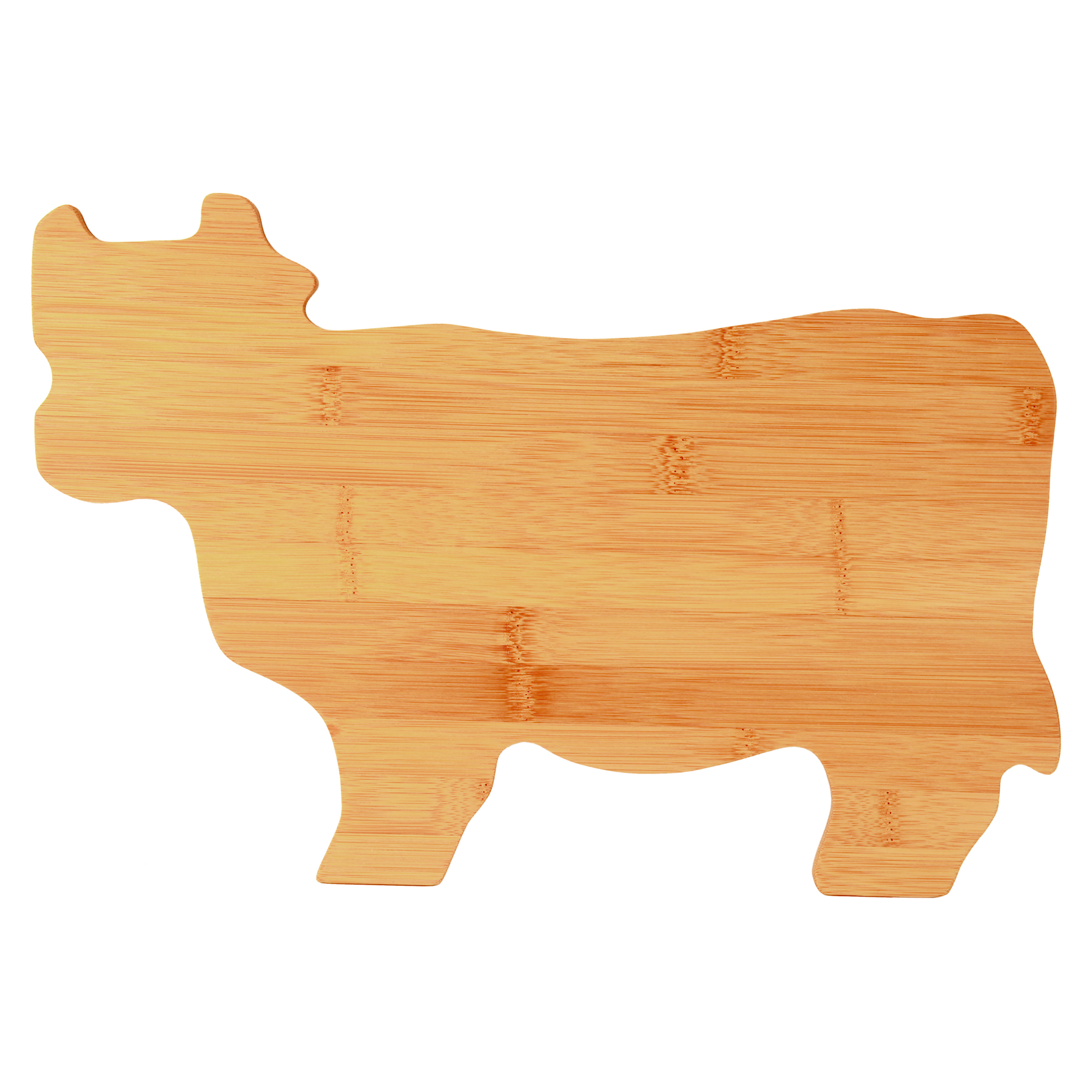 Bamboo Cow-Shaped Cutting Board 2