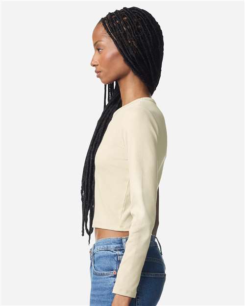 Women's Baby Rib Long Sleeve Fitted Tee - BR2107 27
