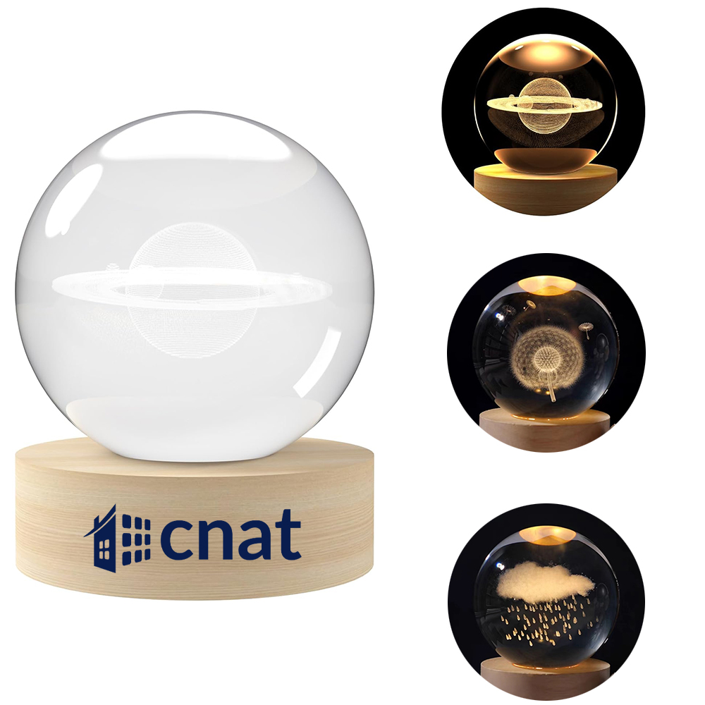 Carved Crystal Ball 4