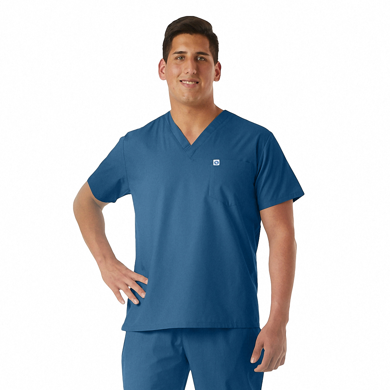 UltraSoft Unisex V-Neck 1-Pocket Scrub Top 20