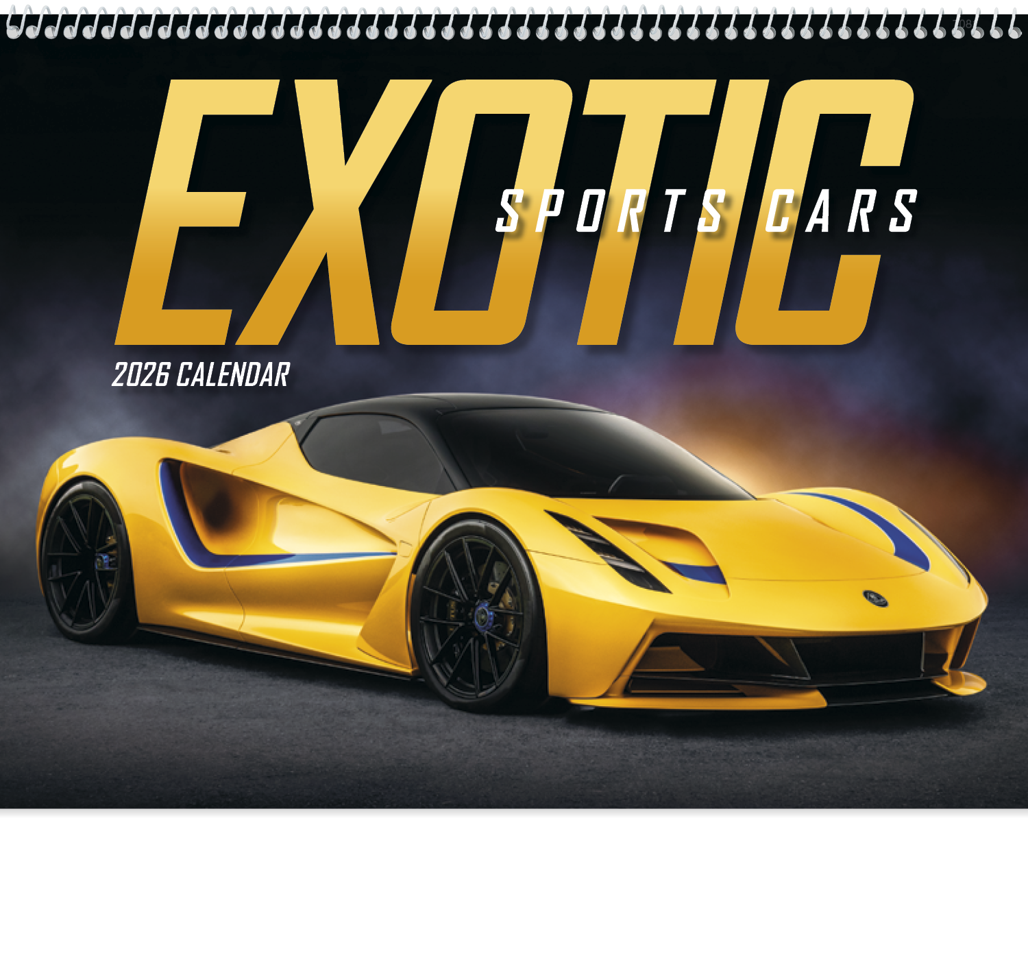 Good Value™ Exotic Sports Cars - Spiral Calendar 9
