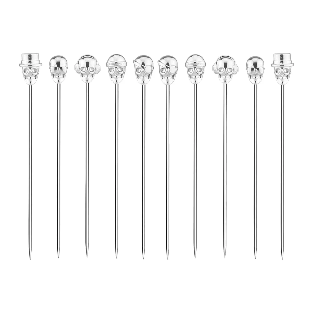 Custom Molded Stainless Steel Cocktail Picks 2
