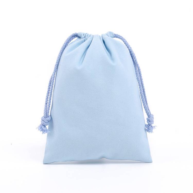 Portable Cotton Drawstring Bag 3